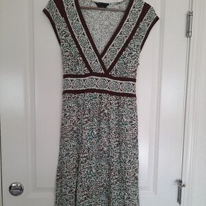 BCBGMAXAZRIA‎ Floral Midi Dress Size M